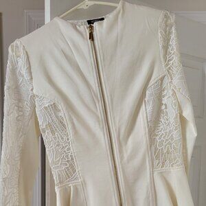 XOXO brand peplum lace jacket